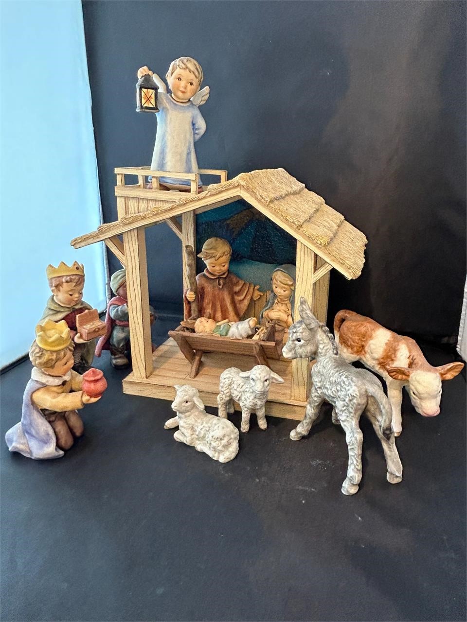 "Holy Family" Goebel COA Nativity Set