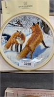 Lennox red fox collector plates