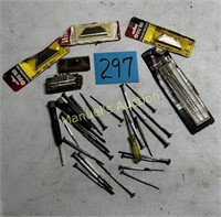 MICRO SCREW DRIVERS AND UTILITY BLADES