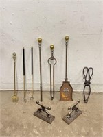 Metal Fireplace Tools