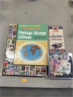 Vintage postage stamps and collections items