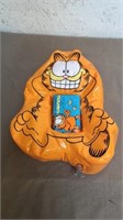 Garfield blowup soap bar holder with Garfield