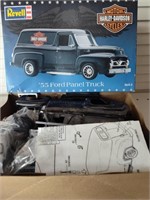 F5)55 Ford panel truck. Started, but looks like it