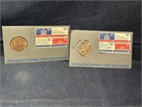 Bicentennial First Day covers