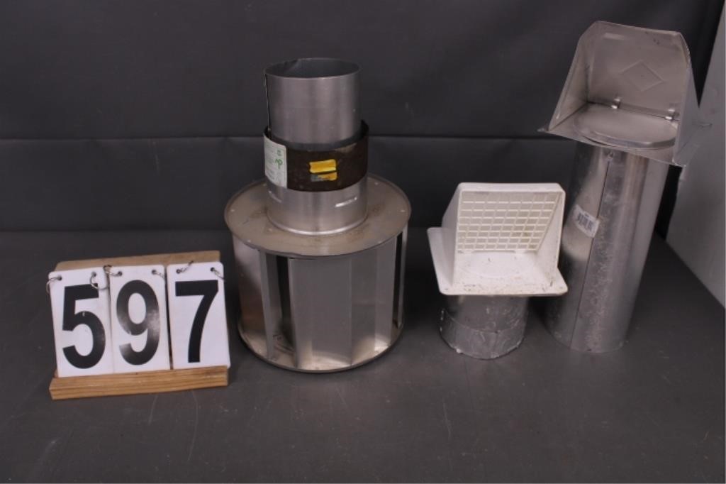 Type B Gas Vent  - 2 Dryer Vents