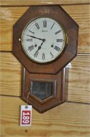 Spiegel & Co. 31 day regulator-type key wind clock
