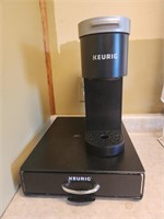 Keurig and storage drawer