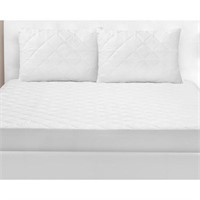 Brick Hypoallergenic Mattress Cover (Twin) White