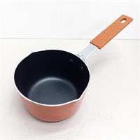 Small orange sauce pan