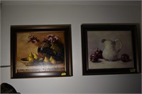 490: 28inX19in Framed canvas paintings