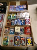3 Flats Of Misc. 1990's Baseball Cards