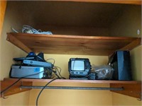 DVD Player, VHS Player, Radio,