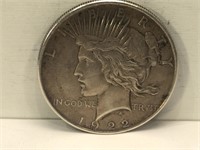 1922 Peace Silver Dollar