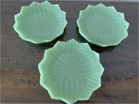 Vintage jadeite, fire king plate, Grouping
