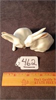 Royal Copenhagen Rabbits Figurine. No Damage