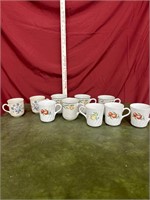 Assortment of coffee cups