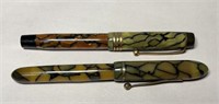 Antique fountain pens – Parker and Frank