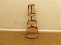 5 Tier Wooden Plant Stand - 56" Tall