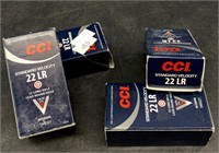 4 50 Round boxes of .22LR 40 grain lead round nose
