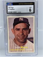 1957 Topps Yogi Berra #2 CSG  6