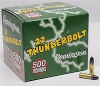 (500 rds) Remington 22 Thunderbolt 22LR Cartridges