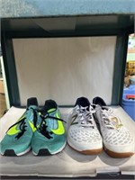 Men’s Nike and New Balance size 14