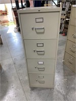 4 drawer filling cabinet 18x27x52