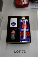 Zippo Toronto Maple Leafs lighter & fluid kit