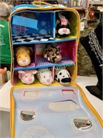 ZHU ZHU HAMSTERS IN CASE