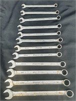 SnapOn 12 Pc Set 11 12 Point Combo Wrench Set & 1