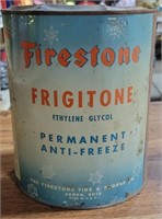 FIRESTONE FRIGITONE ANTI-FREEZE EMPTY TIN CAN