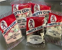 NEW Nutty Club Mint mix 5pc