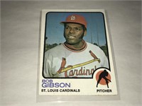 1973 Bob Gibson Topps Baseball Card #190