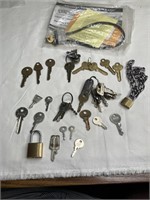 Locks, keys, Master gun lock