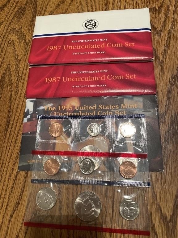 1987 Uncirculated US Coins