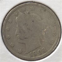 1902 Liberty Head V. Nickel