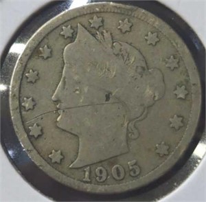1905 Liberty Head V nickel