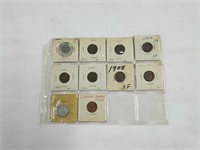 Lot Of Indian Head And Lincoln Cents As Shown