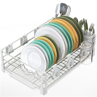 WF675  Simple Houseware SHW Dish Rack, White