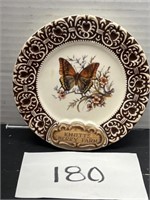 Treasure Craft; Knotts Berry Farm Butterfly Plate