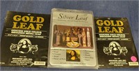 2 Gold Leaf and 1 Silver Leaf Packages