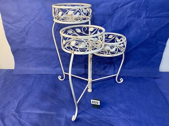 Metal Folding 3 Tier Plant Stand