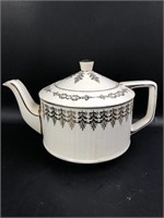 Sadler Gold Filigree Ivory Teapot
