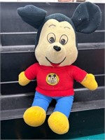 Vintage Mickey Mouse Club Stuffed Plush Mickey