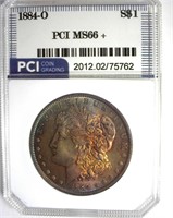 1884-O Morgan MS66+ LISTS $700