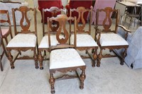 Mahogany Dining Upholstered Chairs
