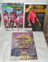 (3) Sports Illustrated Magazines, 1980/1984