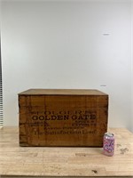 Vintage wood crate