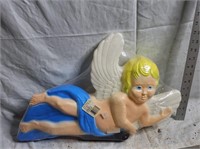 RARE Blue Don Featherstone Cupid Blow Mold NEW Old