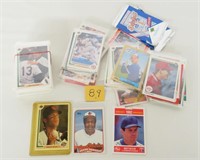 baseball cards late '80's mixture